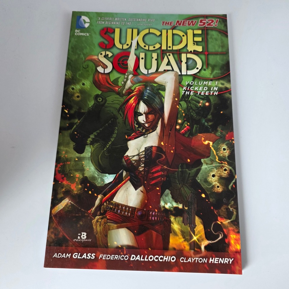 Suicide Squad Vol 1 Kicked in the Teeth DC Comics The New 52 Adam Glass TPB 2012